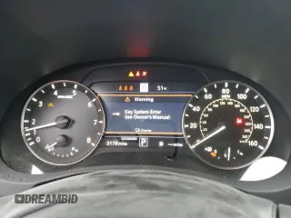 2025 Infiniti QX55 Sensory with VIN 3PCAJ5LR9SF100305, listed as a Copart auction lot 85075534 with 3,178 mi miles and Salvage Title. Bid and sale history available at DreamBid. Image 9.
