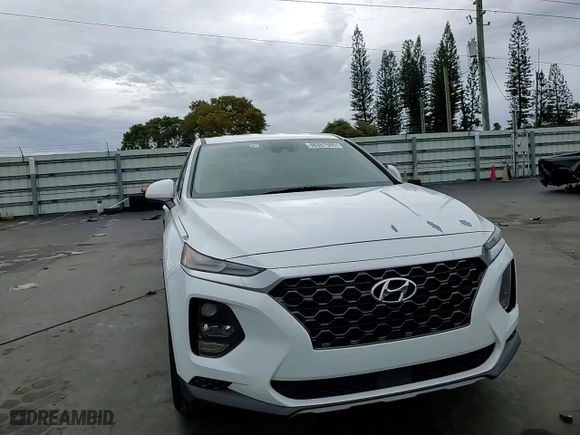 2019 Hyundai Santa Fe SE with VIN 5NMS23AD9KH039159, listed as a Copart auction lot 46351565 with 59,426 mi miles and Non Repairable. Bid and sale history available at carsss.com. Image 12.