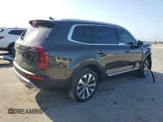 2022 Kia Telluride S z VIN 5XYP64HC0NG223272, wystawiony jako Copart lot #54598795 z przebiegiem 38 048 mil mil oraz Szkody całkowita. Historia ofert i sprzedaży dostępna na DreamBid. Obrazek 3.