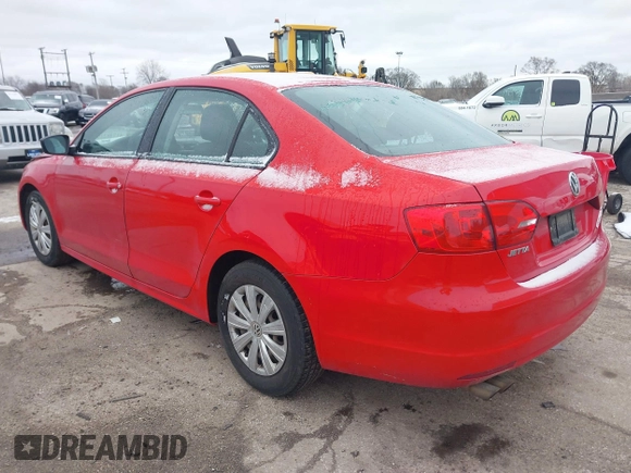2013 Volkswagen Jetta Sedan S with VIN 3VW2K7AJ9DM382421, listed as a IAAI auction lot 41738229 with 213,908 mi miles. Bid and sale history available at carsss.com. Image 3.