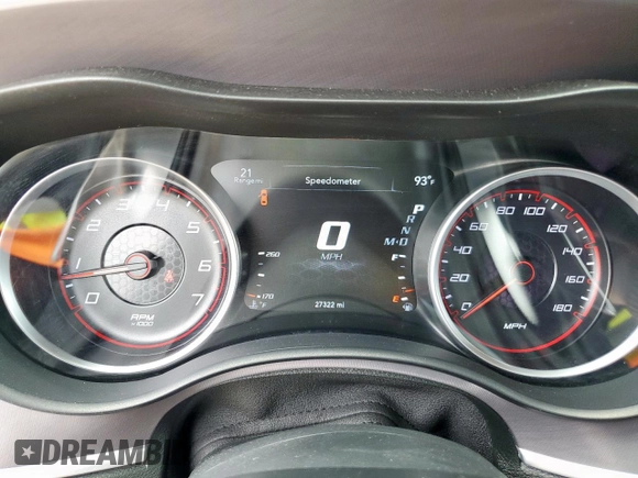 2020 Dodge Charger Scat Pack Widebody z VIN 2C3CDXGJ6LH175883, wystawiony jako Copart lot #59805515 z przebiegiem 27 322 mil mil oraz Czysty tytuł • Clean title. Historia ofert i sprzedaży dostępna na DreamBid. Obrazek 9.