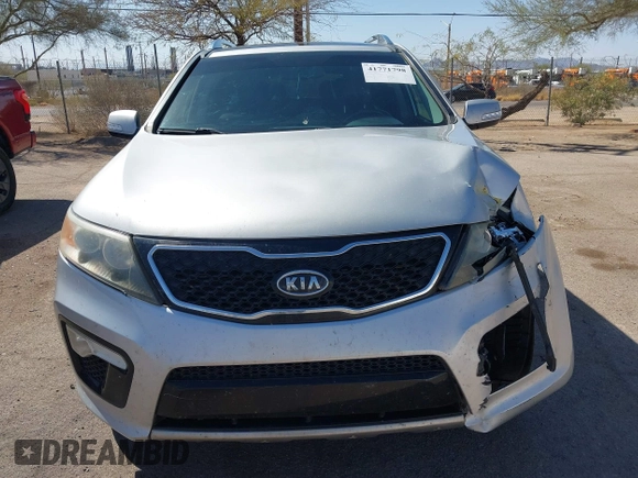 2012 Kia Sorento SX with VIN 5XYKW4A23CG234758, listed as a IAAI auction lot 41771798 with 210,143 mi miles. Bid and sale history available at carsss.com. Image 12.
