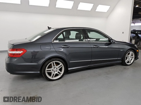 2012 Mercedes-Benz E 350 Luxury with VIN WDDHF5KB1CA588735, listed as a Copart auction lot 54622255 with 113,479 mi miles and Clean Title. Bid and sale history available at DreamBid. Image 3.