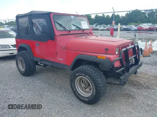 1991 Jeep Wrangler with VIN 2J4FY19P7MJ132895, listed as a IAAI auction lot 42541973 with 169,999 mi miles and . Bid and sale history available at DreamBid. Image 1.