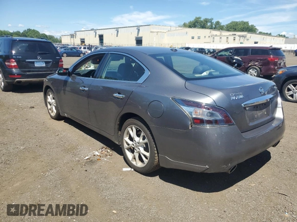 2014 Nissan Maxima SV with VIN 1N4AA5AP1EC463805, listed as a Copart auction lot 64357645 with 129,972 mi miles and Salvage title. Bid and sale history available at DreamBid. Image 2.