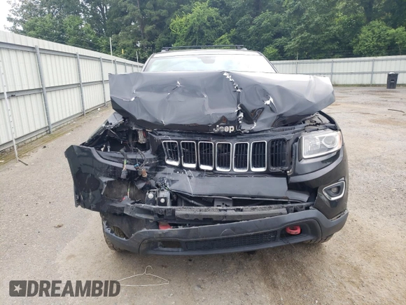 2016 Jeep Grand Cherokee Laredo with VIN 1C4RJEAG4GC394091, listed as a Copart auction lot 56595165 with 134,135 mi miles and Salvage title. Bid and sale history available at DreamBid. Image 5.