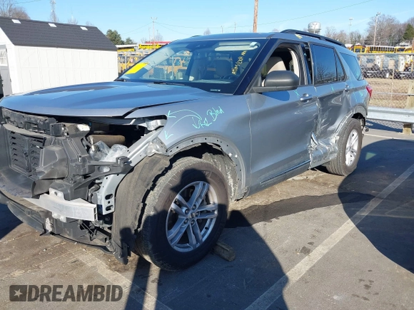 2020 Ford Explorer XLT with VIN 1FMSK7DH7LGA00628, listed as a IAAI auction lot 41488085 with 82,906 mi miles. Bid and sale history available at carsss.com. Image 17.