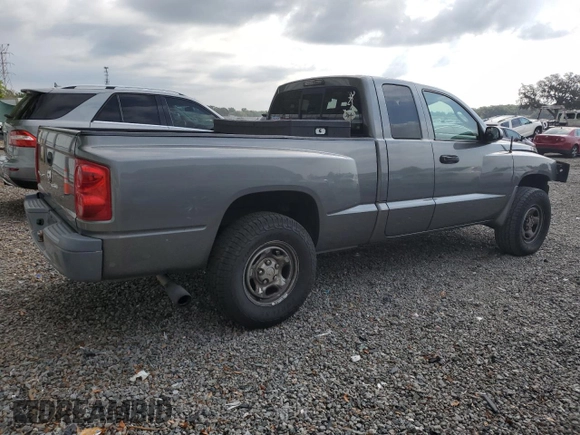 2005 Dodge Dakota ST with VIN 1D7HE22KX5S163304, listed as a Copart auction lot 50129285 with 166,216 mi miles and Salvage Title. Bid and sale history available at DreamBid. Image 3.