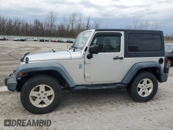 2010 Jeep Wrangler Sport with VIN 1J4AA2D1XAL227397, listed as a Copart auction lot 54003555 with 158,026 mi miles and Clean Title. Bid and sale history available at carsss.com. Image 1.