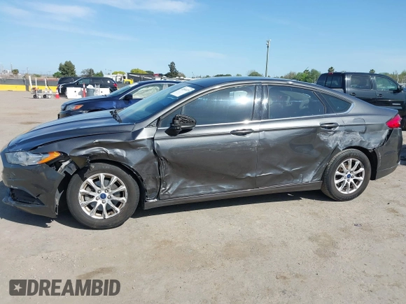 2017 Ford Fusion S with VIN 3FA6P0G72HR190331, listed as a IAAI auction lot 42003479 with 130,252 mi miles. Bid and sale history available at carsss.com. Image 6.