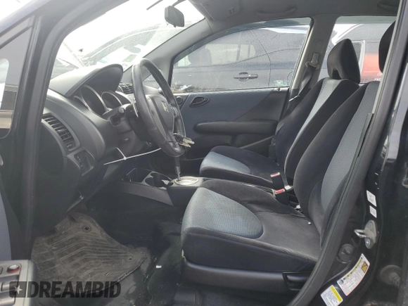 2008 Honda Fit Sport with VIN JHMGD386X8S021501, listed as a Copart auction lot 46508985 with 196,303 mi miles and Salvage Title. Bid and sale history available at carsss.com. Image 7.