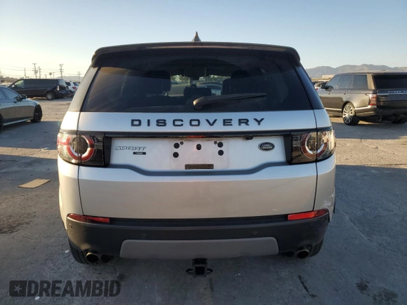 2017 Land Rover Discovery Sport HSE Luxury with VIN SALCT2BGXHH656271, listed as a Copart auction lot 46728545 with 74,007 mi miles and Salvage Title. Bid and sale history available at carsss.com. Image 6.