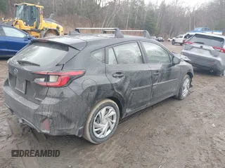 2024 Subaru Impreza with VIN JF1GUABC9R8322785, listed as a IAAI auction lot 41897539 with 24,256 mi miles and . Bid and sale history available at DreamBid. Image 4.