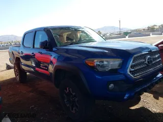 2017 Toyota Tacoma SR5 with VIN 3TMCZ5AN7HM067424, listed as a IAAI auction lot 41648275 with 202,248 mi miles. Bid and sale history available at carsss.com. Image 1.