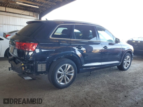 2019 Audi Q7 Premium with VIN WA1AAAF79KD034178, listed as a Copart auction lot 42302375 with 105,163 mi miles and Salvage title. Bid and sale history available at DreamBid. Image 3.