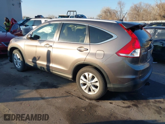 2013 Honda CR-V EX-L z VIN 5J6RM4H70DL020641, wystawiony jako IAAI lot #41361293 z przebiegiem 115 892 mil mil oraz . Historia ofert i sprzedaży dostępna na DreamBid. Obrazek 3.