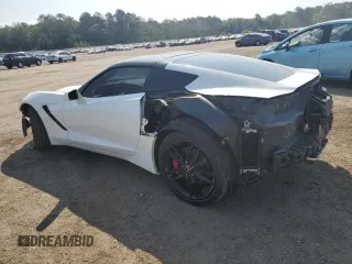 2015 Chevrolet Corvette Z51 1LT with VIN 1G1YG2D70F5117499, listed as a Copart auction lot 56125314 with 61,538 mi miles and Clean Title. Bid and sale history available at carsss.com. Image 2.