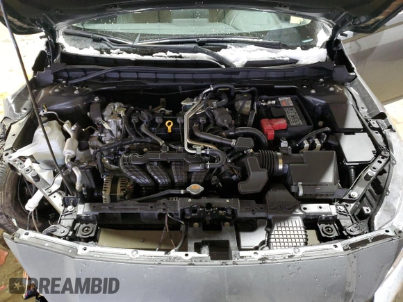 2025 Nissan Altima SV with VIN 1N4BL4DW6SN325916, listed as a Copart auction lot 43332525 with 6,910 mi miles and Salvage Title. Bid and sale history available at DreamBid. Image 11.