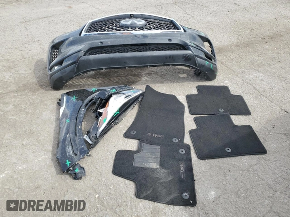 2019 Infiniti QX50 Essential с VIN 3PCAJ5M17KF117662, выставлен на аукционе Copart как лот 72647574 с пробегом 72 332 миль миль и Списание • Salvage title. История ставок и продаж доступна на DreamBid. Изображение 12.