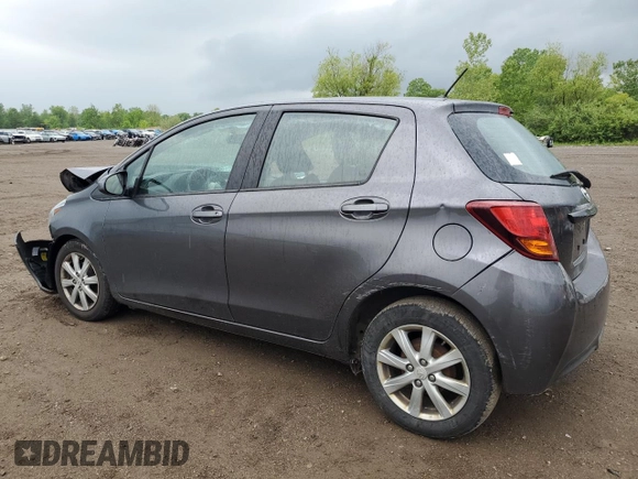 2016 Toyota Yaris L z VIN VNKKTUD37GA059912, wystawiony jako Copart lot #57768065 z przebiegiem 171 405 mil mil oraz Szkoda całkowita • Salvage title. Historia ofert i sprzedaży dostępna na DreamBid. Obrazek 2.