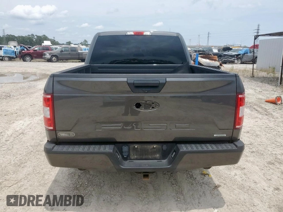 2020 Ford F-150 XL with VIN 1FTEW1CP2LKF36993, listed as a Copart auction lot 59711375 with 92,098 mi miles and Salvage title. Bid and sale history available at DreamBid. Image 6.