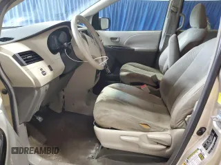 2011 Toyota Sienna with VIN 5TDZK3DC6BS043328, listed as a Copart auction lot 57793075 with 252,087 mi miles and Clean title. Bid and sale history available at DreamBid. Image 7.