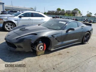 2019 Chevrolet Corvette with VIN 0K1988100096, listed as a Copart auction lot 65663444 with 69,303 mi miles and Clean title. Bid and sale history available at DreamBid. Image 1.
