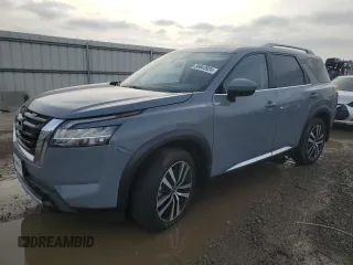 2024 Nissan Pathfinder Platinum with VIN 5N1DR3DH9RC203694, listed as a Copart auction lot 36943924 with 1,263 mi miles and Clean title. Bid and sale history available at DreamBid. Image 1.