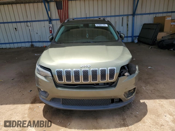 2019 Jeep Cherokee Latitude with VIN 1C4PJLCB9KD240900, listed as a Copart auction lot 62905195 with 100,225 mi miles and Salvage title. Bid and sale history available at DreamBid. Image 5.