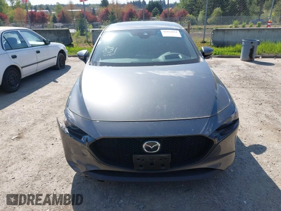 2022 Mazda Mazda3 Hatchback Premium with VIN JM1BPAML9N1518186, listed as a IAAI auction lot 42074112 with 23,722 mi miles. Bid and sale history available at carsss.com. Image 12.
