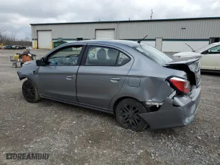 2022 Mitsubishi Mirage G4 ES with VIN ML32FUFJXNHF04844, listed as a Copart auction lot 50119745 with 34,620 mi miles and Salvage Title. Bid and sale history available at carsss.com. Image 2.
