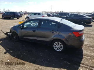 2013 Kia Rio LX with VIN KNADM4A30D6235780, listed as a Copart auction lot 49041725 with 190,529 mi miles and Clean Title. Bid and sale history available at carsss.com. Image 2.