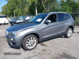 2015 BMW X3 xDrive28i with VIN 5UXWX9C50F0D53883, listed as a IAAI auction lot 42005760 with 127,339 mi miles and . Bid and sale history available at DreamBid. Image 17.