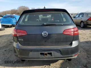 2015 Volkswagen Golf GTI SE with VIN 3VW5T7AUXFM004177, listed as a Copart auction lot 46595235 with 145,977 mi miles and Salvage Title. Bid and sale history available at carsss.com. Image 6.