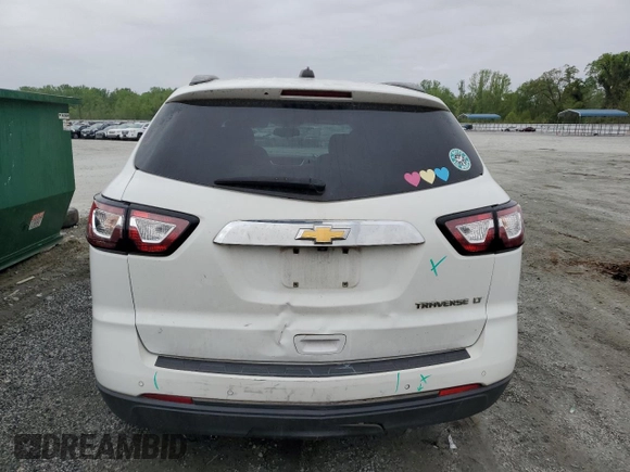 2016 Chevrolet Traverse LT with VIN 1GNKRGKD3GJ171909, listed as a Copart auction lot 51115005 with 177,160 mi miles and Salvage Title. Bid and sale history available at carsss.com. Image 6.