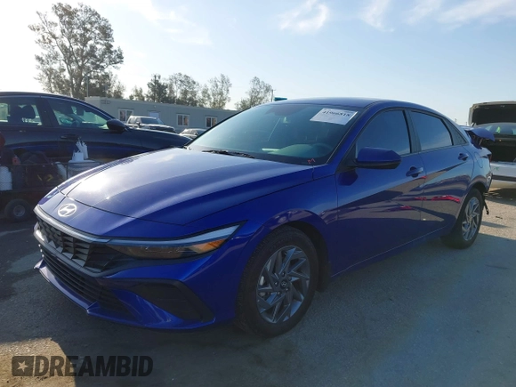 2024 Hyundai Elantra SEL with VIN KMHLM4DGXRU708435, listed as a IAAI auction lot 41966818 with 10,246 mi miles and . Bid and sale history available at DreamBid. Image 18.