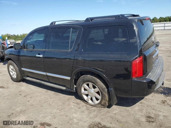 2006 Infiniti QX56 with VIN 5N3AA08C16N809134, listed as a Copart auction lot 71383214 with 323,038 mi miles and Salvage Title. Bid and sale history available at carsss.com. Image 2.