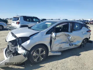2022 Nissan LEAF SV Plus with VIN 1N4BZ1CV3NC561350, listed as a Copart auction lot 46451005 with 42,215 mi miles and Salvage Title. Bid and sale history available at DreamBid. Image 1.