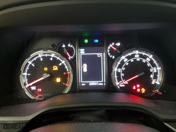 2022 Toyota 4Runner TRD Off Road Premium with VIN JTERU5JRXN5973740, listed as a Copart auction lot 46648495 with 28,001 mi miles and Salvage Title. Bid and sale history available at carsss.com. Image 9.