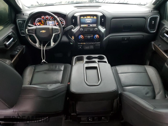 2021 Chevrolet Silverado 1500 LT with VIN 3GCUYDET6MG120259, listed as a Copart auction lot 88009355 with 138,923 mi miles and Salvage Title. Bid and sale history available at carsss.com. Image 8.