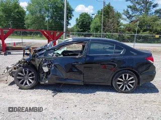 2015 Honda Civic EX-L z VIN 2HGFB2F96FH549908, wystawiony jako IAAI lot #42201190 z przebiegiem Nie podano mil oraz . Historia ofert i sprzedaży dostępna na DreamBid. Obrazek 14.