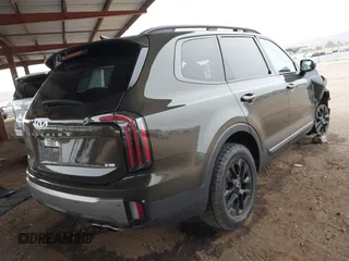2023 Kia Telluride SX Prestige X-Line with VIN 5XYP5DGC5PG407971, listed as a IAAI auction lot 41578334 with 50,481 mi miles and . Bid and sale history available at DreamBid. Image 4.