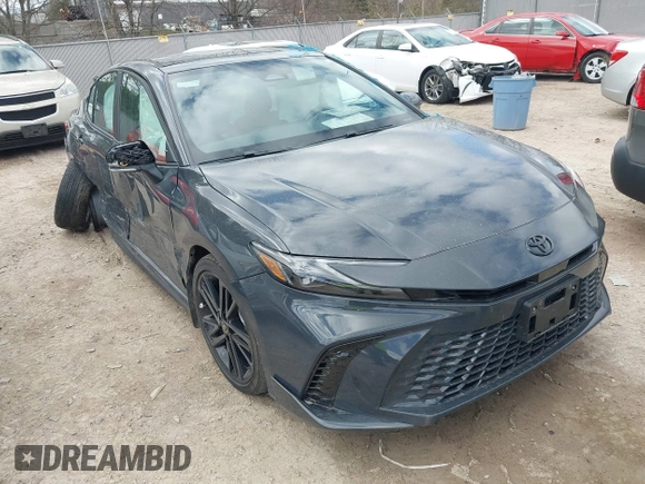2025 Toyota Camry LE с VIN 4T1DBADK6SU517338, выставлен на аукционе IAAI как лот 42006121 с пробегом 13 200 миль миль и . История ставок и продаж доступна на DreamBid. Изображение 1.