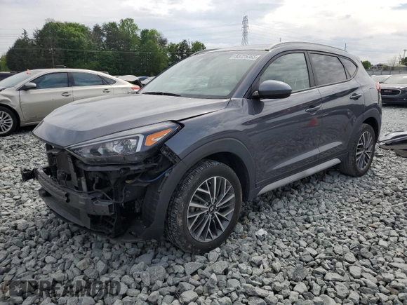 2021 Hyundai Tucson SEL z VIN KM8J33AL0MU290269, wystawiony jako Copart lot #56399545 z przebiegiem 90 948 mil mil oraz Szkoda całkowita • Salvage title. Historia ofert i sprzedaży dostępna na DreamBid. Obrazek 1.