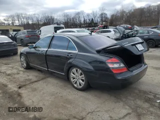 2009 Mercedes-Benz S-Class 5.5L V8 with VIN WDDNG86X49A262444, listed as a Copart auction lot 41502655 with 244,667 mi miles and Clean Title. Bid and sale history available at carsss.com. Image 2.