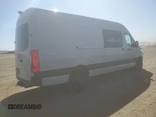 2021 Mercedes-Benz Sprinter Cargo with VIN W1W4ECHY3MT067912, listed as a Copart auction lot 52359165 with Not Provided miles and Salvage Title. Bid and sale history available at carsss.com. Image 3.
