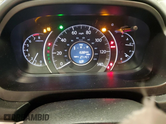 2014 Honda CR-V EX with VIN 2HKRM4H56EH649055, listed as a Copart auction lot 51631595 with 159,844 mi miles and Salvage Title. Bid and sale history available at carsss.com. Image 9.