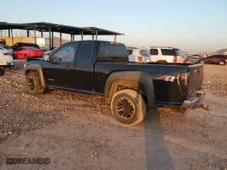 2005 Chevrolet Colorado LS Z71 with VIN 1GCDT196658182639, listed as a Copart auction lot 43548385 with 183,129 mi miles and Salvage Title. Bid and sale history available at carsss.com. Image 2.