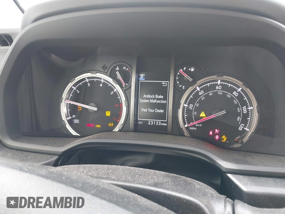 2023 Toyota 4Runner TRD Pro with VIN JTELU5JR8P6118540, listed as a IAAI auction lot 42262458 with 23,133 mi miles and . Bid and sale history available at DreamBid. Image 7.