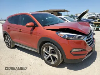 2017 Hyundai Tucson Sport z VIN KM8J33A25HU356909, wystawiony jako Copart lot #52573445 z przebiegiem 164 029 mil mil oraz Szkoda całkowita • Salvage title. Historia ofert i sprzedaży dostępna na DreamBid. Obrazek 4.